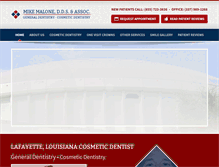 Tablet Screenshot of mikemalonedds.com